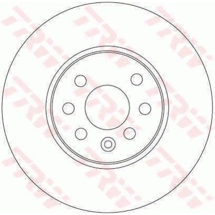 TRW Bremsscheibe DF4318 TRW Bremsscheibe DF4318