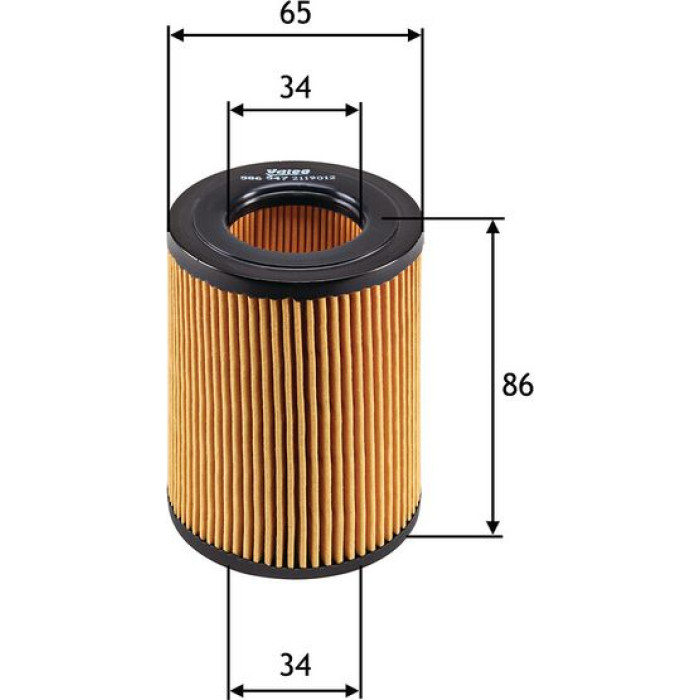 Valeo Ölfilter 586547 Valeo Ölfilter 586547