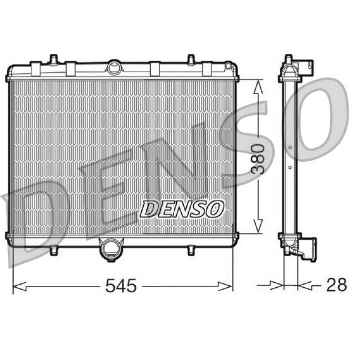Denso Motorkühler DRM07060 Denso Motorkühler DRM07060