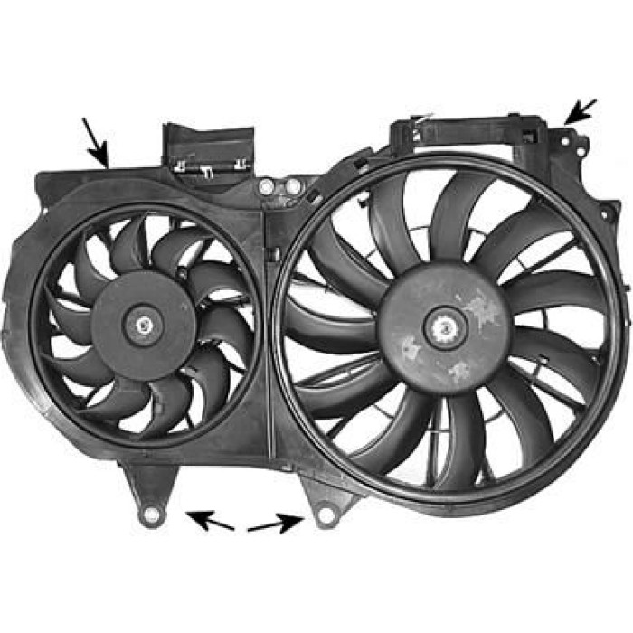 Van Wezel Kühlerlüfter 0325750 Van Wezel Kühlerlüfter 0325750