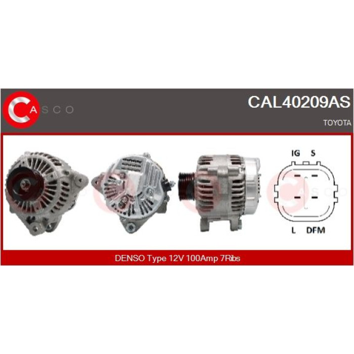 CASCO Generator CAL40209AS CASCO Generator CAL40209AS