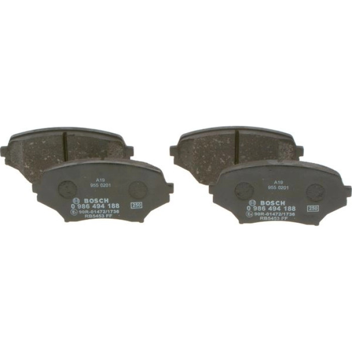 Bosch Bremsbelagsatz 0 986 494 188 Bosch Bremsbelagsatz 0 986 494 188