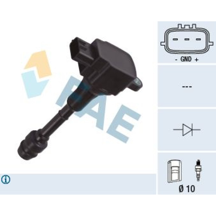 FAE Zündspule 80371 FAE Zündspule 80371