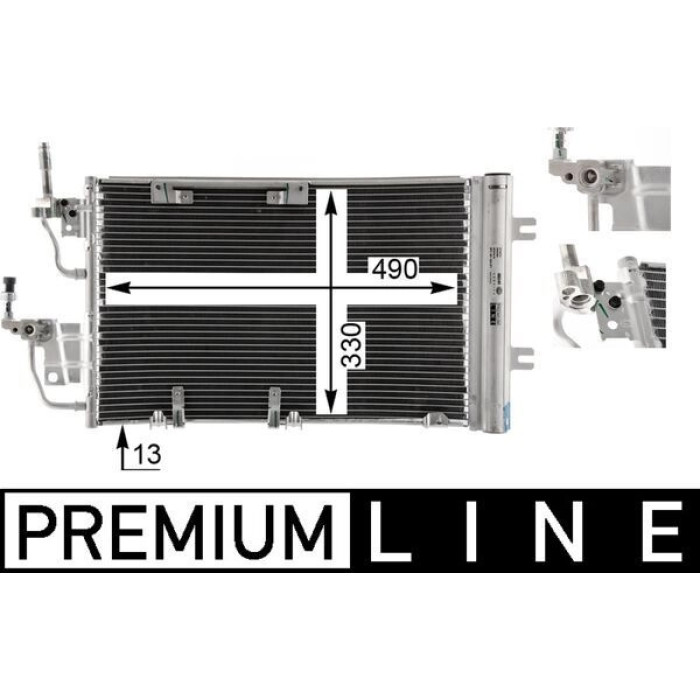 MAHLE Kondensator, Klimaanlage AC 400 000P MAHLE Kondensator, Klimaanlage AC 400 000P