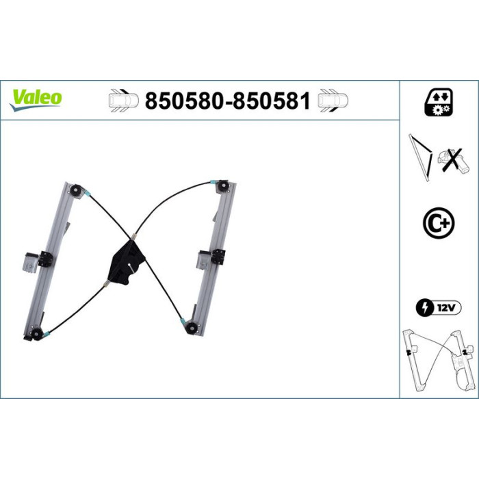 VALEO 850580 Fensterheber VALEO 850580 Fensterheber