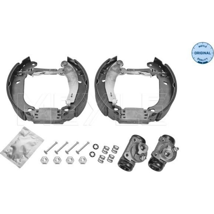 MEYLE Satz Bremsbacken Renault Clio/Twingo 1.2-1.8 90-07 komplett. Mit Zylinder 16-14 533 0017 MEYLE Satz Bremsbacken Renault Clio/Twingo 1.2-1.8 90-07 komplett. Mit Zylinder 16-14 533 0017