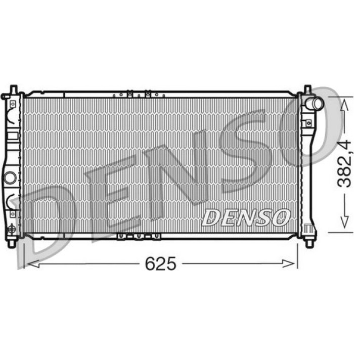 Denso Motorkühler DRM08002 Denso Motorkühler DRM08002