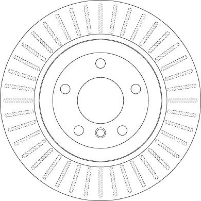 DF6299 TRW Bremsscheibe Hinterachse DF6299