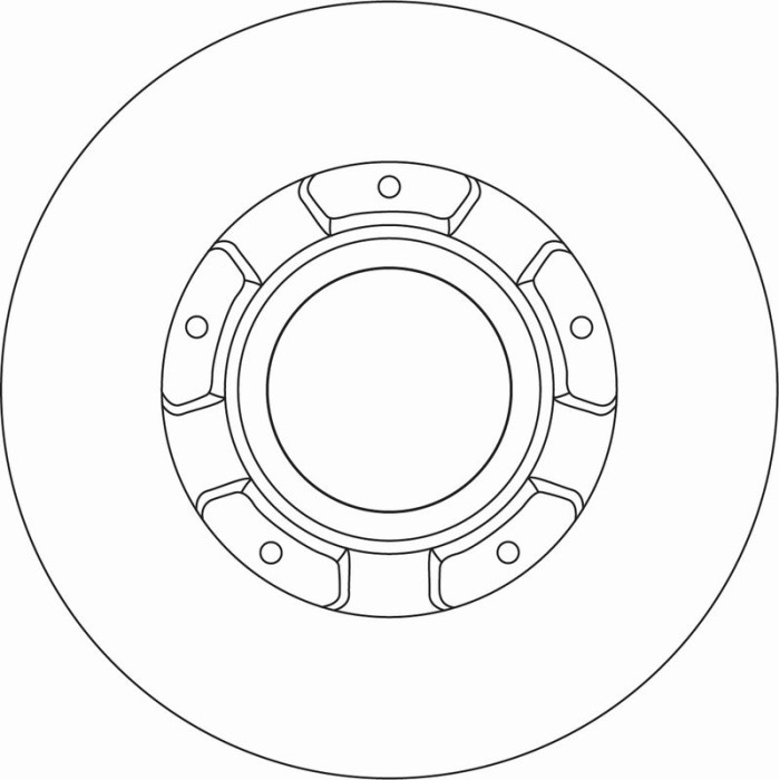 TRW Bremsscheibe DF6963S