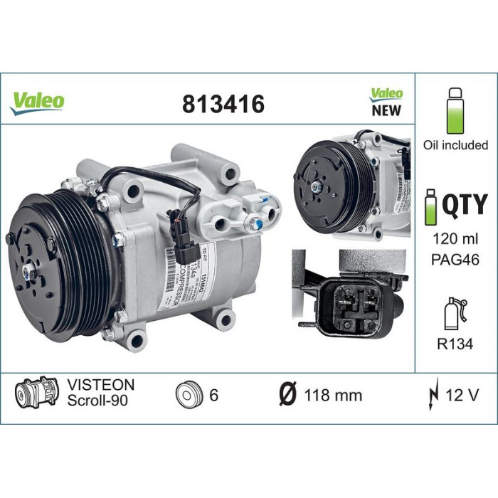 Valeo Ersatzteil 813416