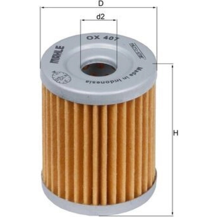 Mahle Original Ölfilter OX 407