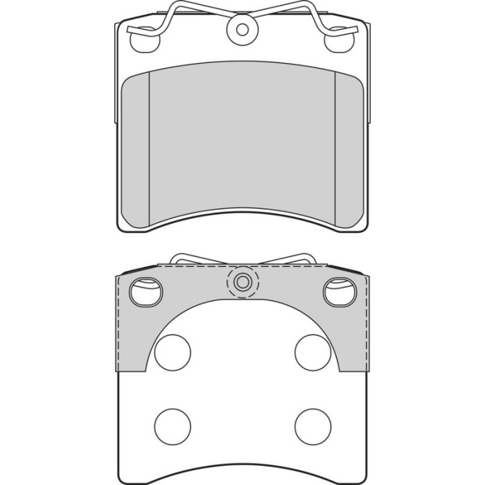 Valeo Bremsbelagsatz 302679 Valeo Bremsbelagsatz 302679