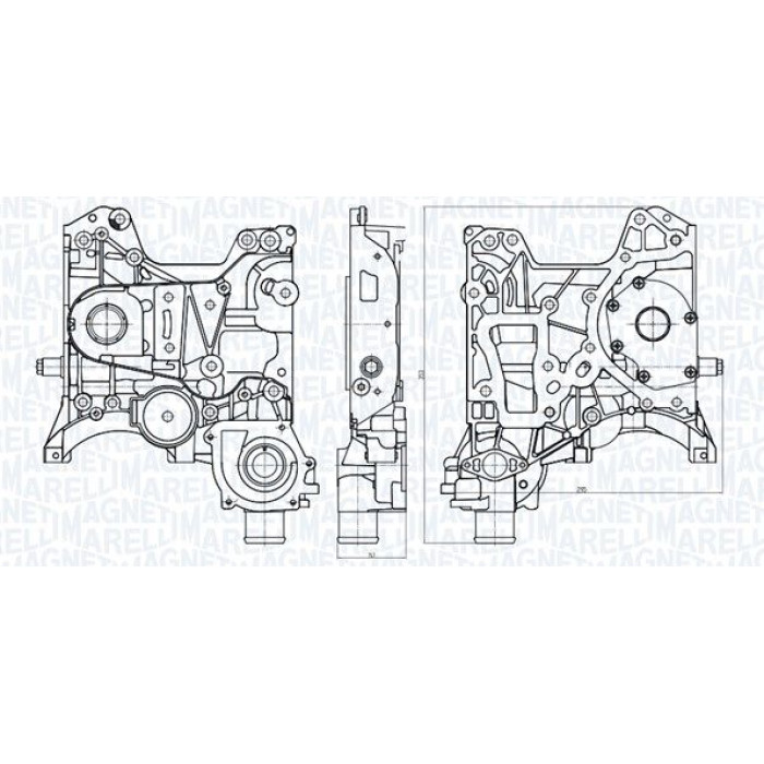 Magneti Marelli Ölpumpe 351516000048 Magneti Marelli Ölpumpe 351516000048