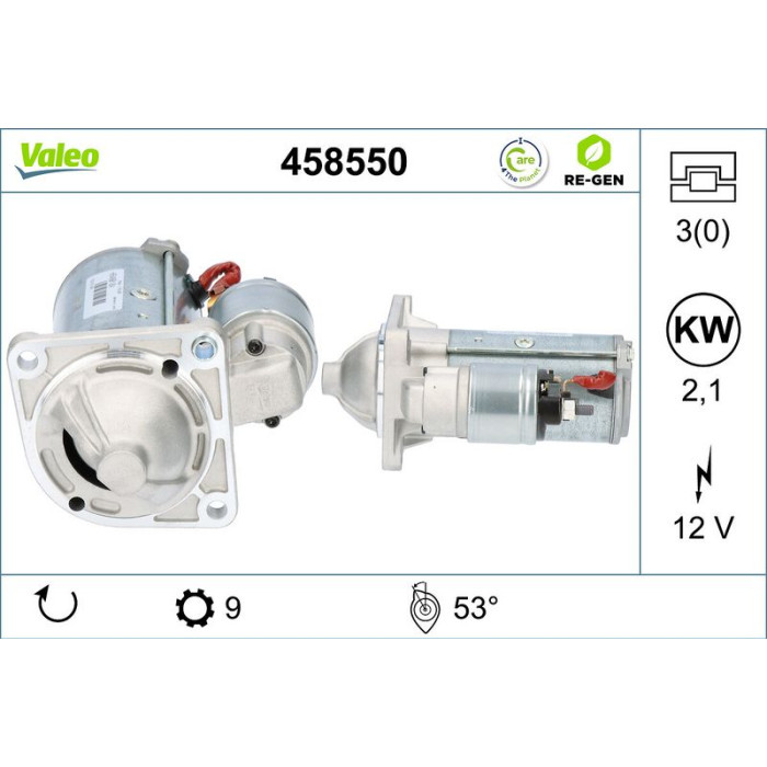 Valeo Anlasser 458550 Valeo Anlasser 458550