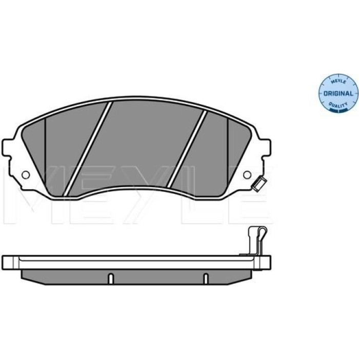 MEYLE Bremsbelagsatz Kia Carnival 06- Mit Sensor 025 245 9717/W