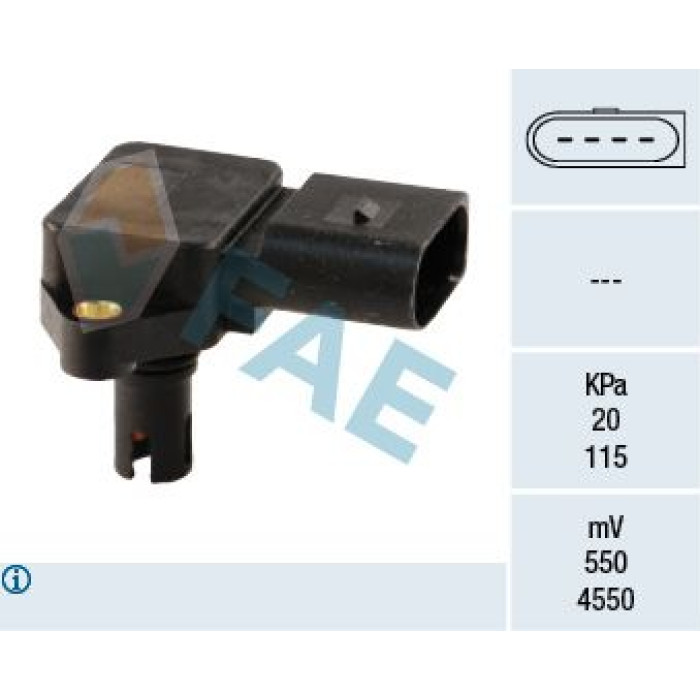 15038 FAE Sensor, Saugrohrdruck 15038