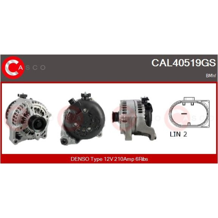 CASCO Generator CAL40519GS CASCO Generator CAL40519GS