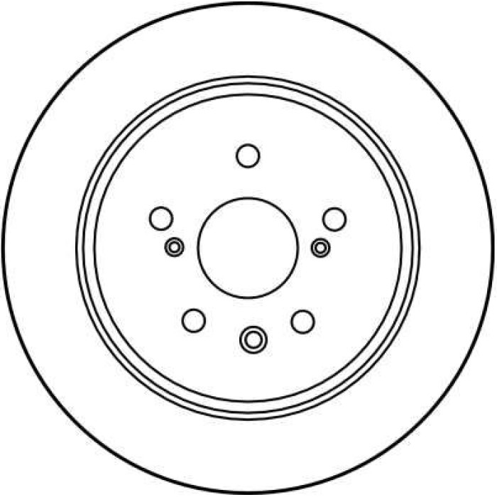 TRW Bremsscheibe DF1424 TRW Bremsscheibe DF1424