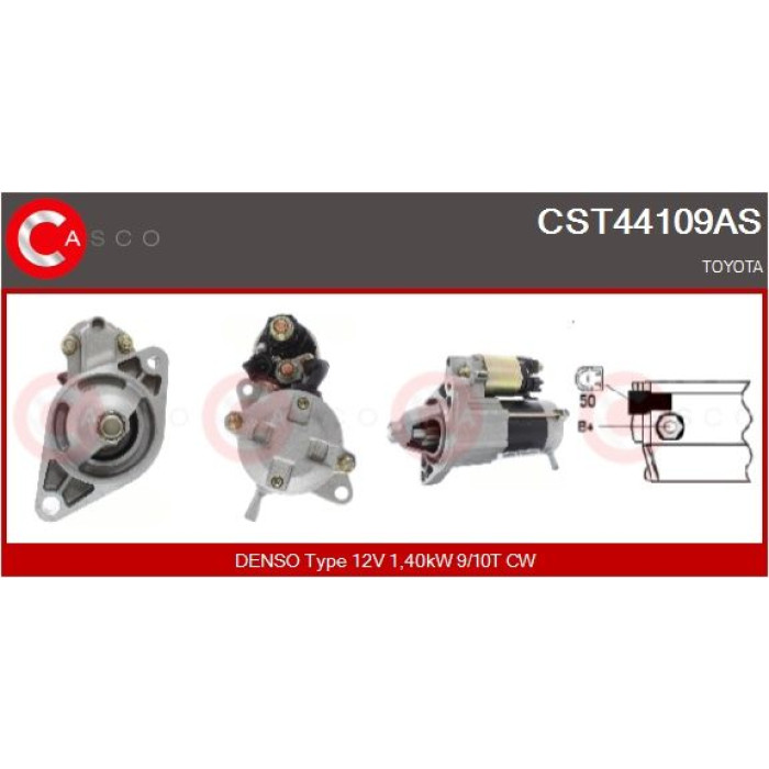 CASCO Anlasser CST44109AS