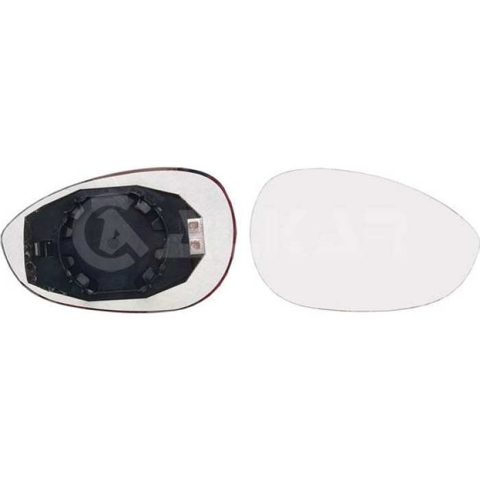 Alkar Außenspiegelglas 6412547