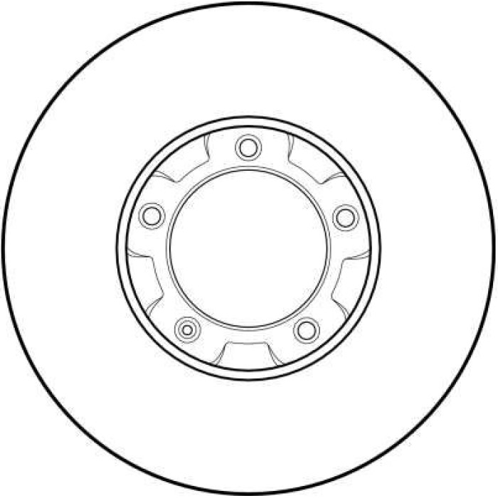TRW Bremsscheibe DF1523 TRW Bremsscheibe DF1523
