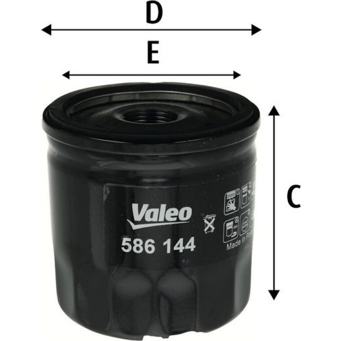 Valeo Ölfilter 586144