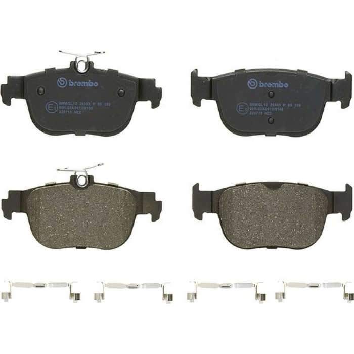BREMBO Bremsklötze HA P 85 189 BREMBO Bremsklötze HA P 85 189