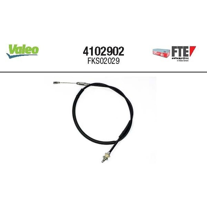 Valeo Kupplungsseil 4102902 Valeo Kupplungsseil 4102902