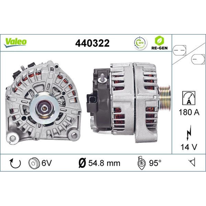 Valeo Lichtmaschine 440322 Valeo Lichtmaschine 440322