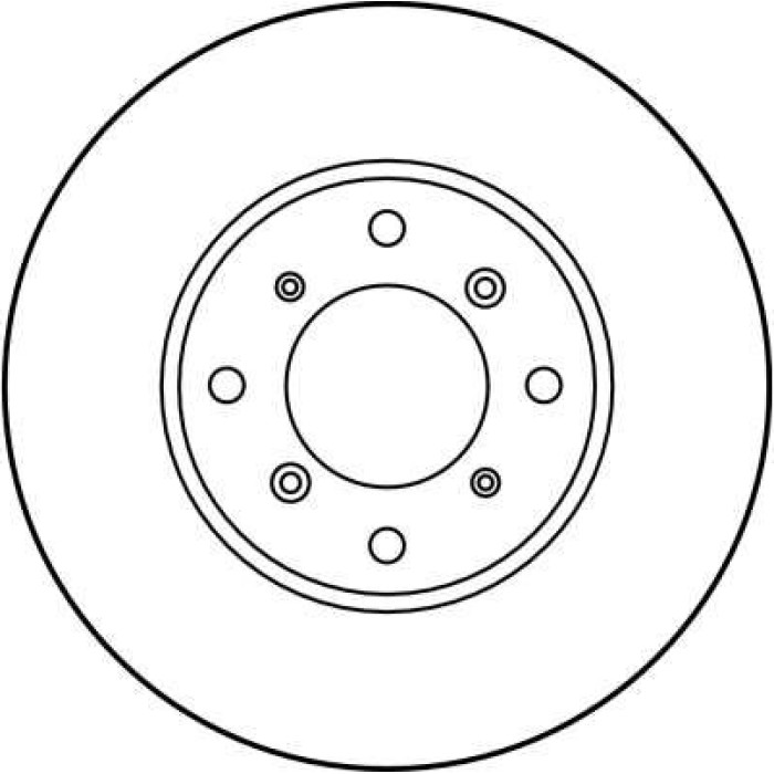 TRW Bremsscheibe HONDA CIVIC DF1963