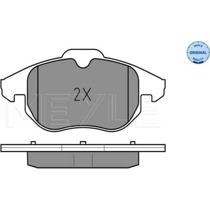 MEYLE Bremsbelagsatz Opel Vectra C 252340220 MEYLE Bremsbelagsatz Opel Vectra C 252340220