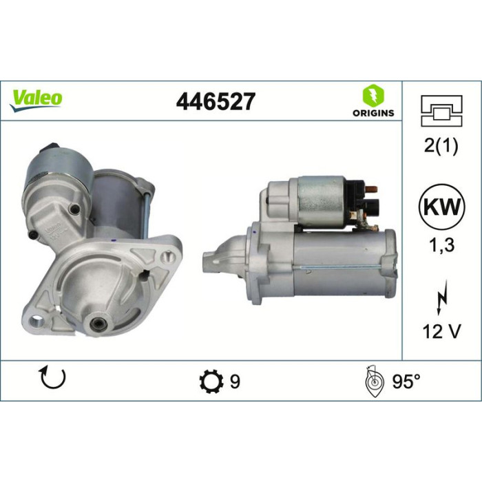 Valeo Anlasser 446527