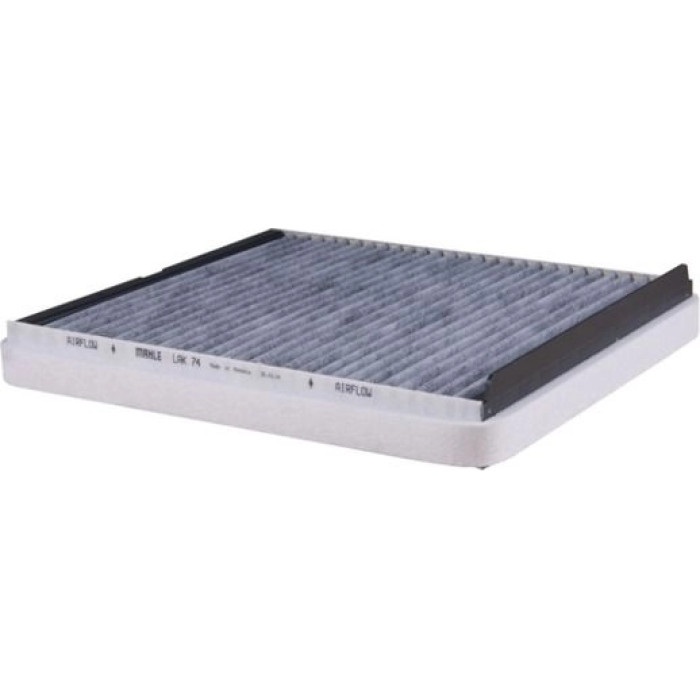 MAHLE Innenraumfilter LAK 74, Aktivkohlefilter, 277 x 243 x 40 mm – u. a. für Opel Astra G CC (T98), Opel Astra G Caravan (T98), Opel Astra G Stufenheck (T98) – OE Nummer 09118699 - l MAHLE Innenraumfilter LAK 74, Aktivkohlefilter, 277 x 243 x 40 mm – u. a. für Opel Astra G CC (T98), Opel Astra G Caravan (T98), Opel Astra G Stufenheck (T98) – OE Nummer 09118699 - l
