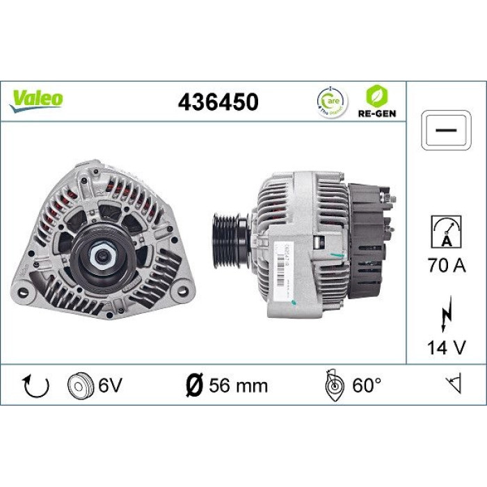 Valeo Lichtmaschine 436450 Valeo Lichtmaschine 436450