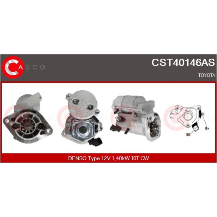 CASCO Anlasser CST40146AS CASCO Anlasser CST40146AS