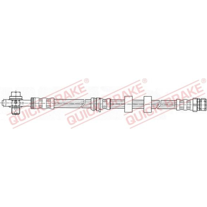 Quick Brake Bremsschlauch 58.984X Quick Brake Bremsschlauch 58.984X