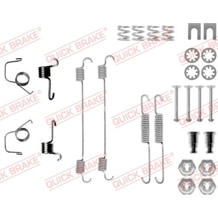 105-0617 Quick Brake Montagesatz für Bremsbacken 105-0617