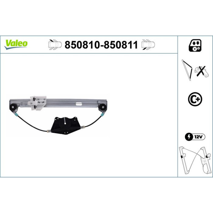 VALEO 850811 Fensterheber VALEO 850811 Fensterheber