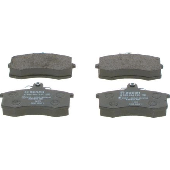 Bosch Bremsbelagsatz 0 986 494 533