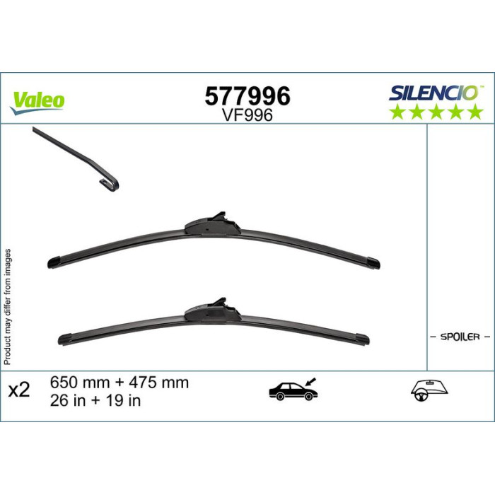 577996 Valeo Scheibenwischer 577996 577996 Valeo Scheibenwischer 577996
