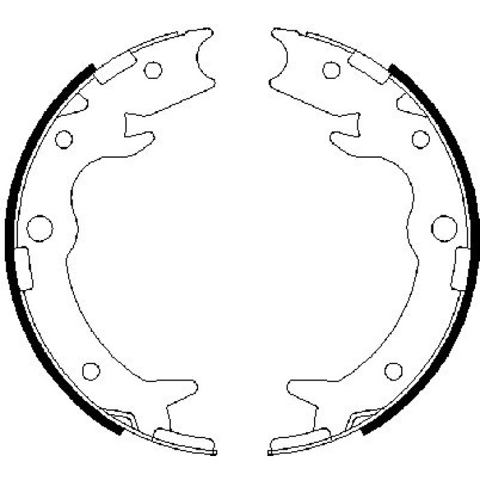 0 986 487 686 Bosch Bremsbacken 0 986 487 686 0 986 487 686 Bosch Bremsbacken 0 986 487 686