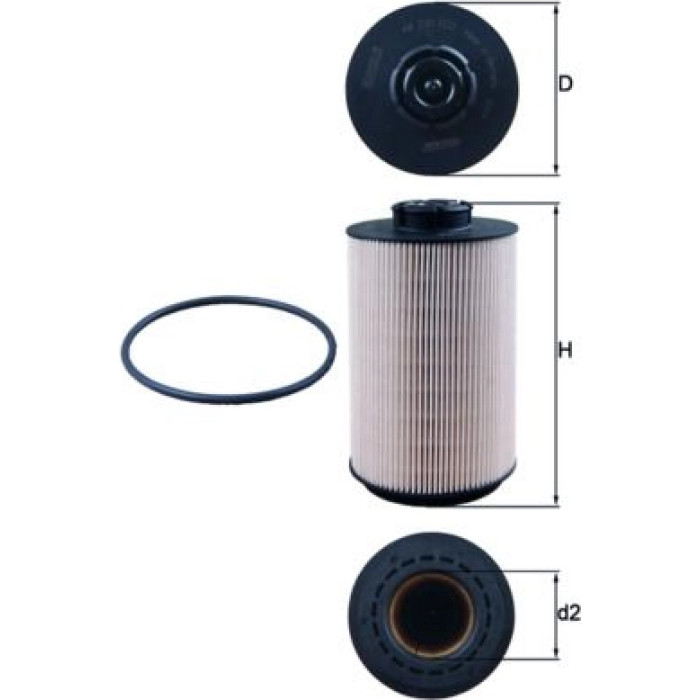 MAHLE Kraftstofffilter KX 230D MAHLE Kraftstofffilter KX 230D