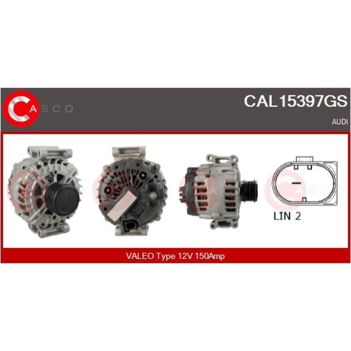 CASCO Generator CAL15397GS CASCO Generator CAL15397GS