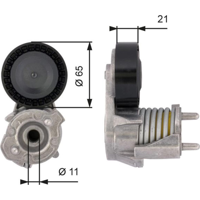 Gates Spannrolle T39118 Gates Spannrolle T39118