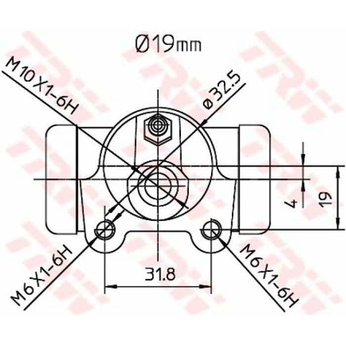 TRW Radbremszylinder BWD260 TRW Radbremszylinder BWD260