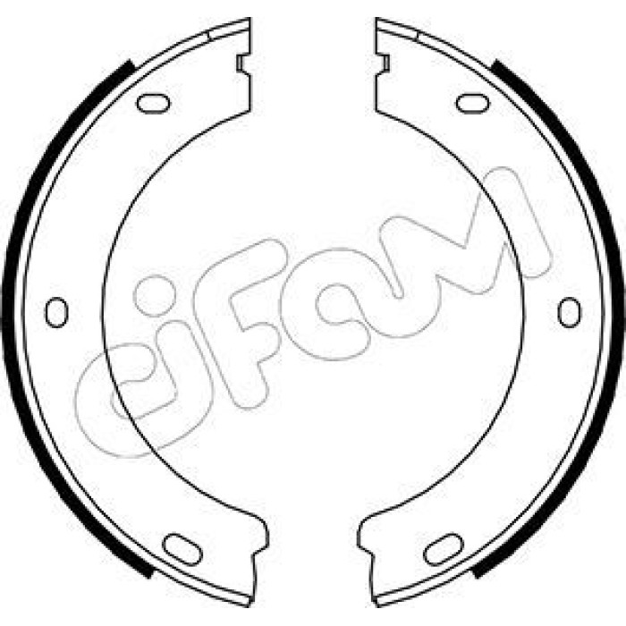 CIFAM Bremsbackensatz, Feststellbremse 153-325 CIFAM Bremsbackensatz, Feststellbremse 153-325