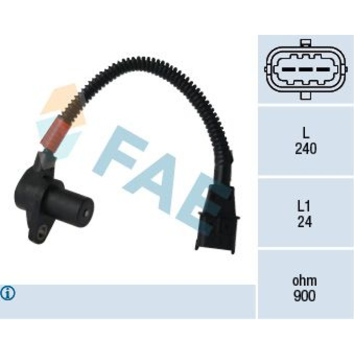 FAE Impulsgeber, Kurbelwelle 79356 FAE Impulsgeber, Kurbelwelle 79356