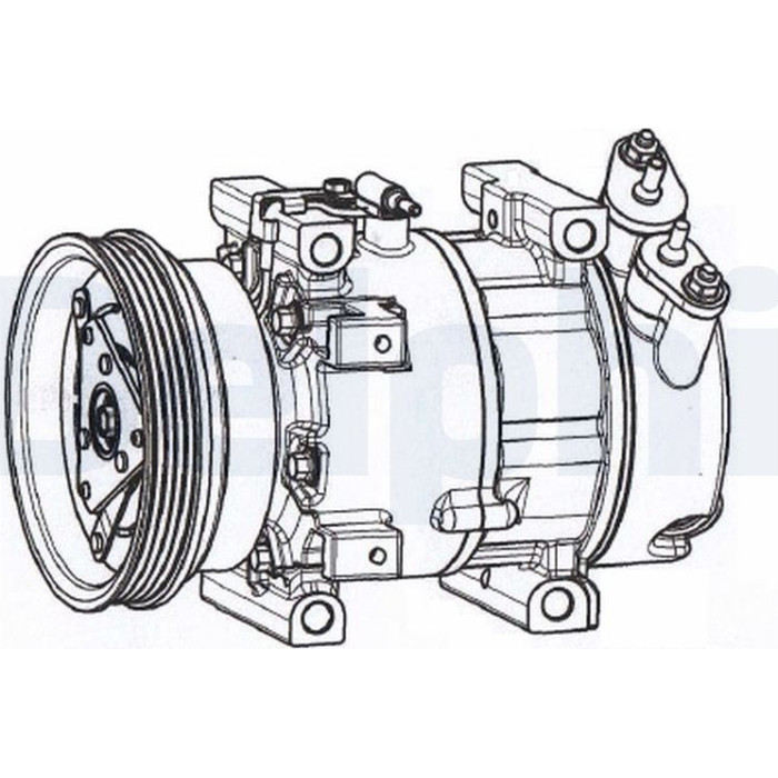 Delphi Kompressor CS20533 Delphi Kompressor CS20533