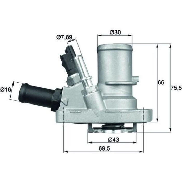 BEHR Thermostat, Kühlmittel TI 144 88 BEHR Thermostat, Kühlmittel TI 144 88