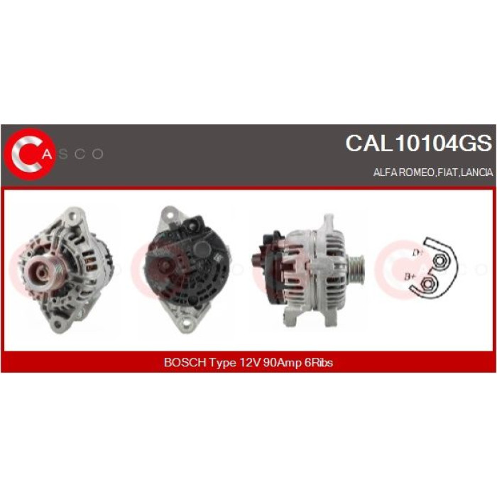 CASCO Generator CAL10104GS CASCO Generator CAL10104GS